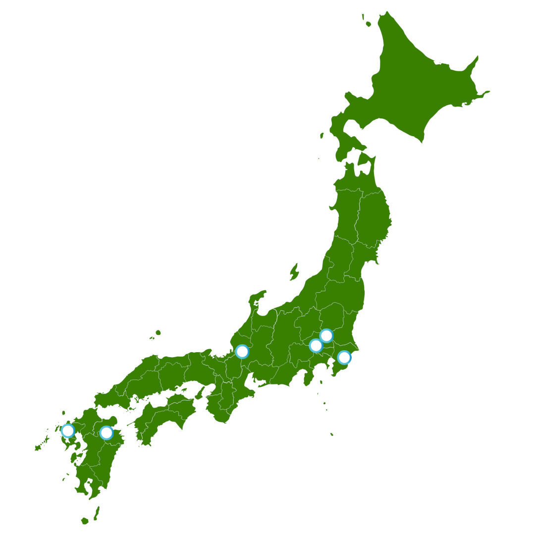 Manoa Energy projects map Japan